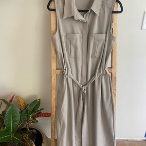 Prologue Sleeveless Tan Dress